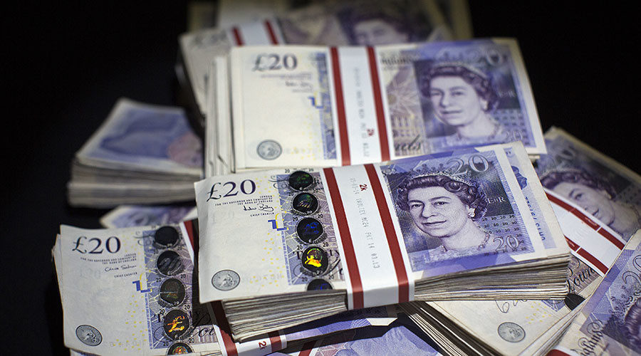 Pounds currency UK Britain England