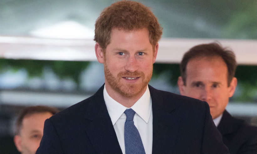 Prince Harry landmine