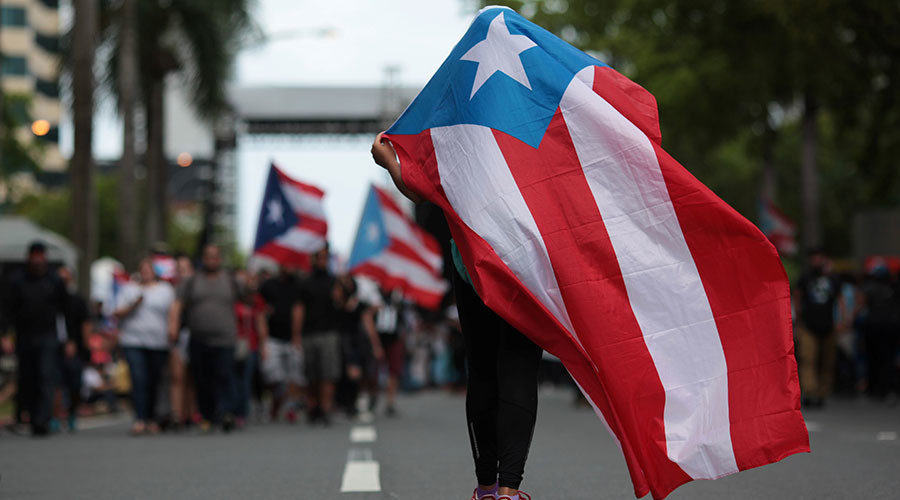 Click to enlarge Puerto Rico flag