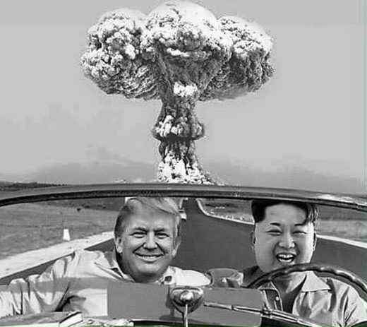 Trump and Kim Jung-un