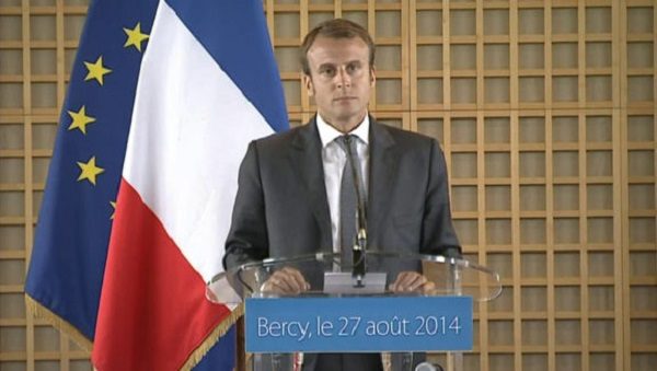 Click to enlarge Emmanuel Macron