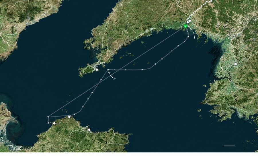 Click to enlarge shipping lanes china