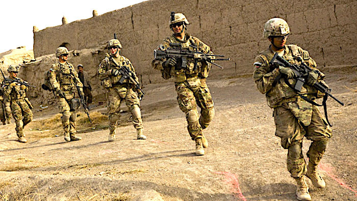 Click to enlarge US troops Afghanistan
