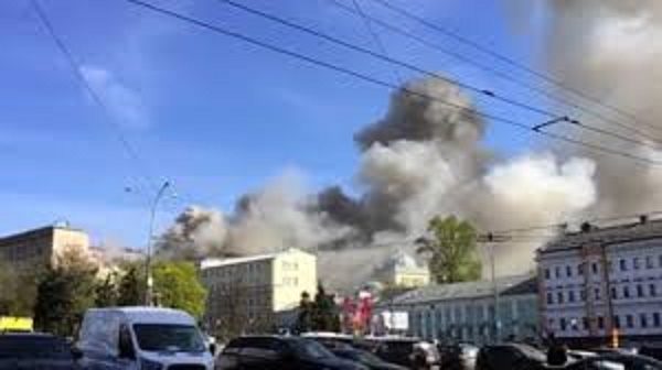 Moscow fire