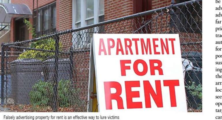 Click to enlarge apartment rental sign