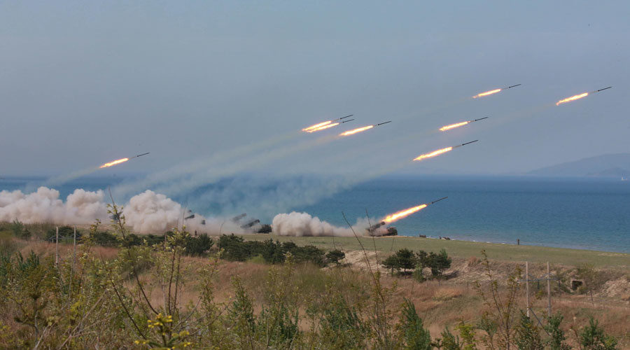 N. Korea military drill