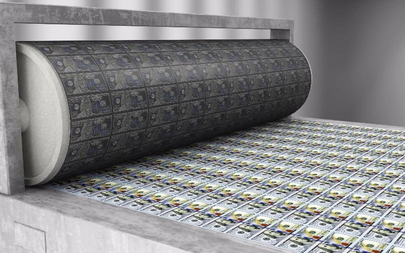 Click to enlarge money printing