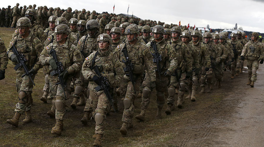 NATO troops
