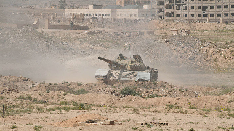 Tank in Syria