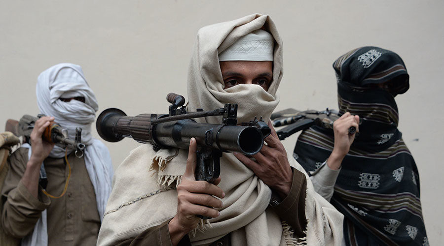 Afghan Taliban fighters