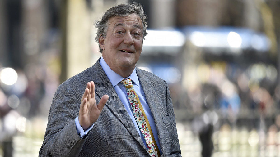 Actor Stephen Fry 