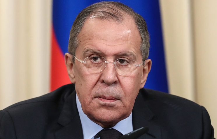 Click to enlarge Russian Foreign Minister Sergey Lavrov