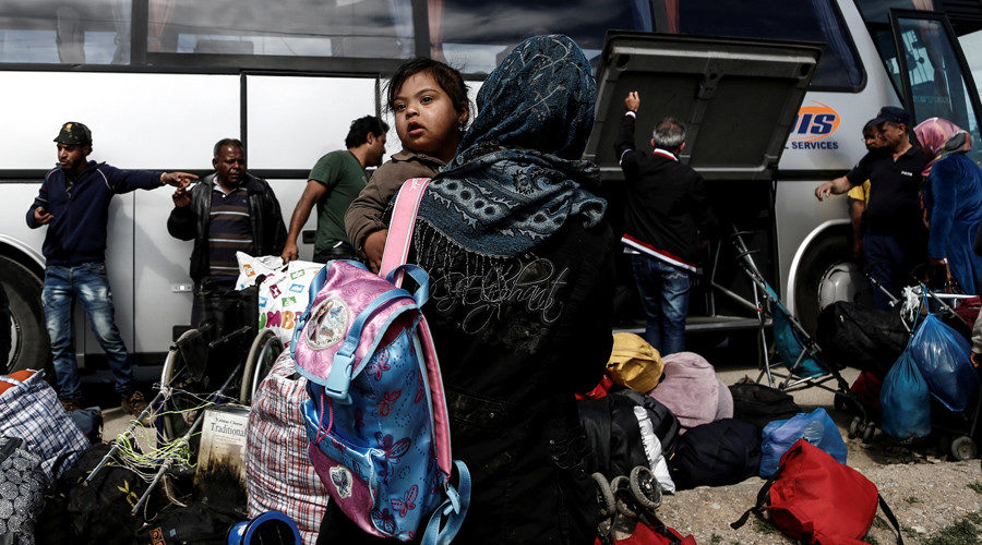 Click to enlarge Syrian refugees
