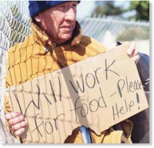 will work for food