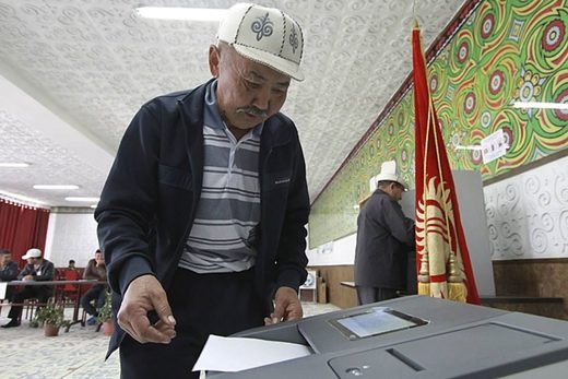 Central Asian voter