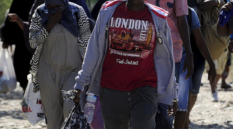 London UK Britain immigrant refugee