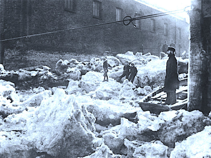 Frozen Thames