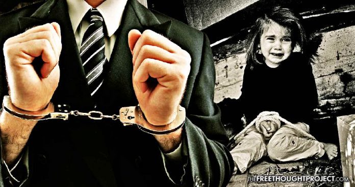 Click to enlarge pedophile child trafficking arrest