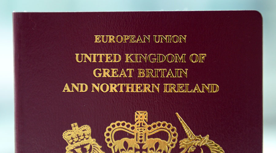 Uk EU passport