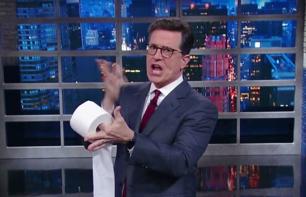 Stephen Colbert Trump joke