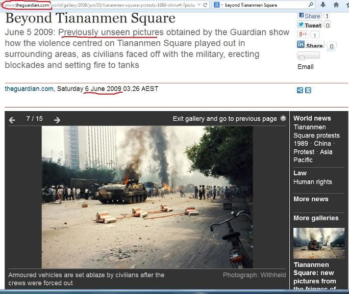 Beyond Tienanmen Square