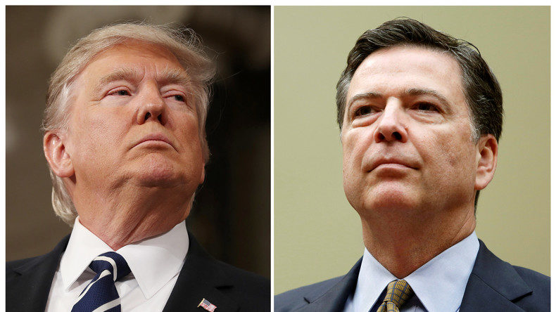 Click to enlarge Trump James Comey