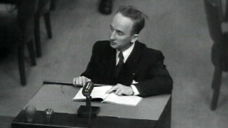 27-year-old Ben Ferencz became the chief prosecutor of 22 Einsatzgruppen commanders at Nuremberg
