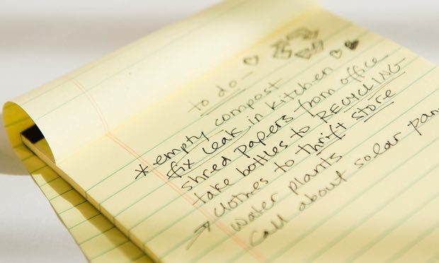 to do list