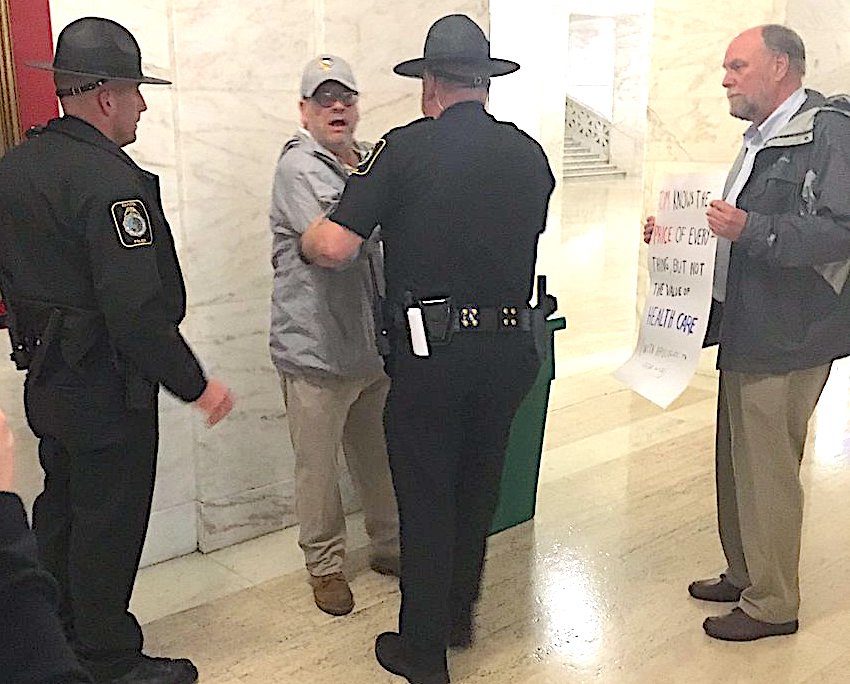 Dan Heyman arrested