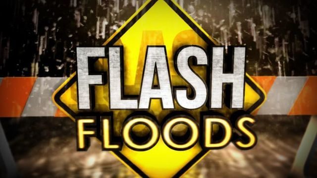 flash flood sign