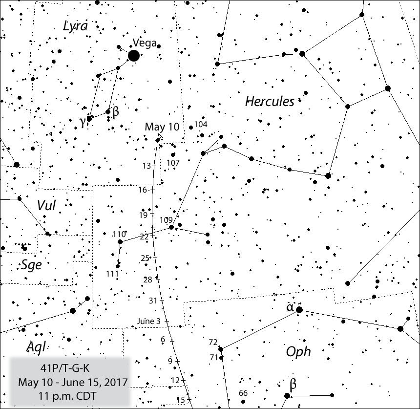Click to enlarge 41P/Tuttle-Giacobini-Kresak