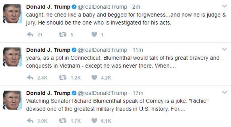 Click to enlarge trump tweets blumenthal