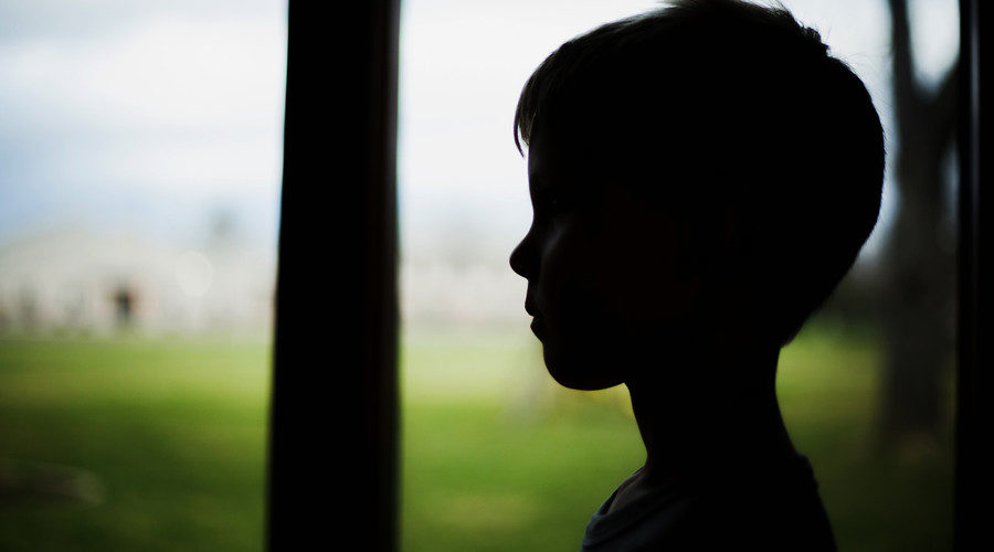 child in the dark