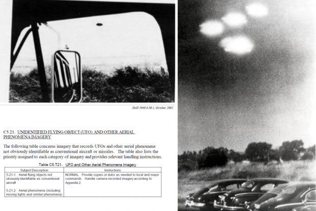DOD taking pictures of UFO's