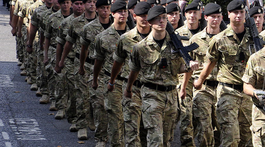British soldiers