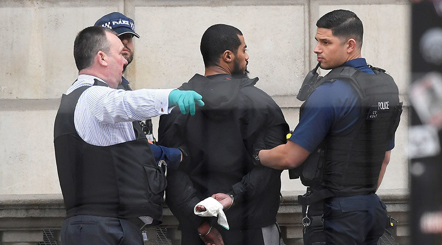 Westminster police arrest UK London