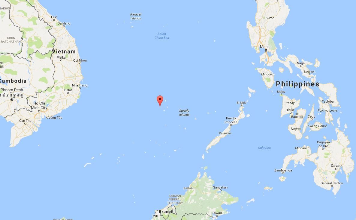 South China Sea map