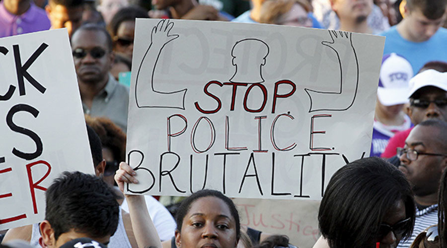 police brutality protest