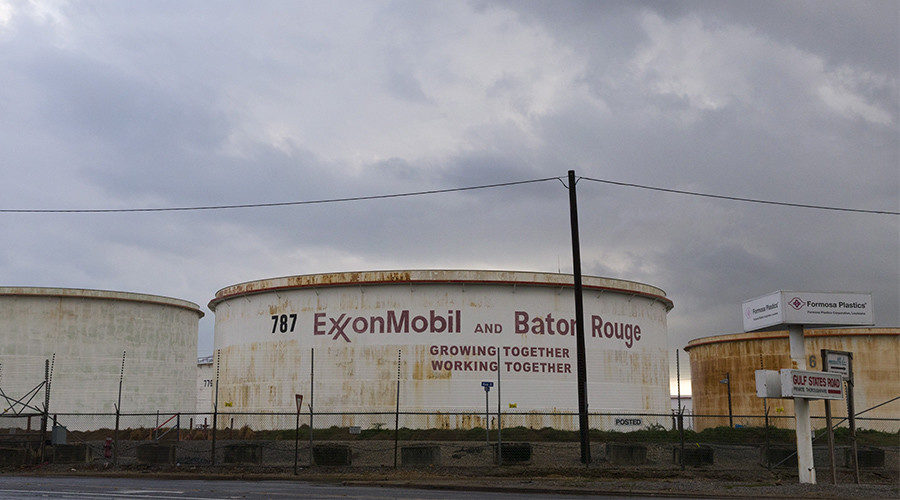 exxon mobil oil storage