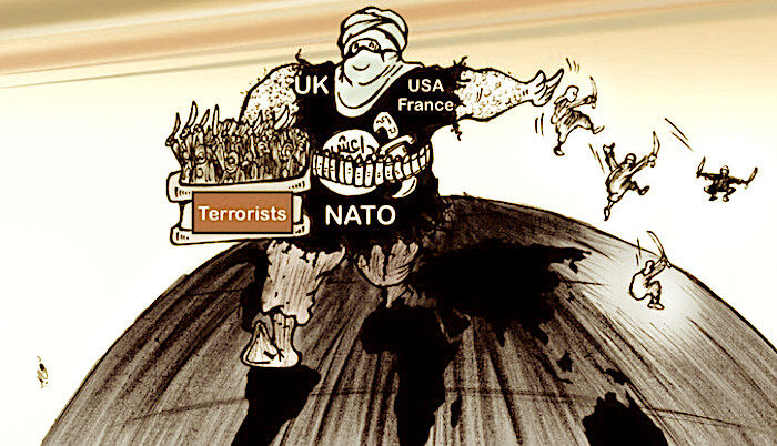 Click to enlarge NATO terrorists