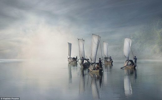 Sailing boats