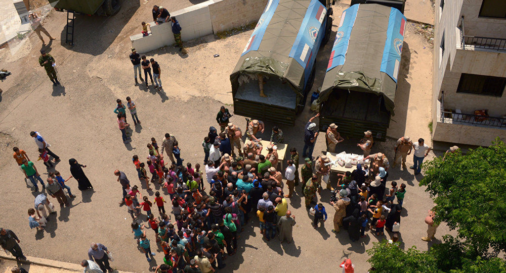 Aleppo aid