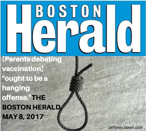 boston herald vaccine quote