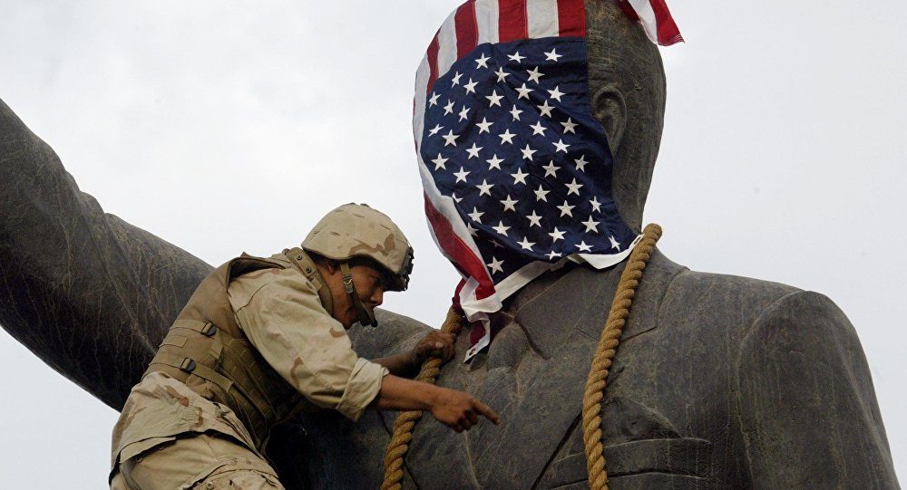 Iraq US Empire Invasion Saddam Hussein