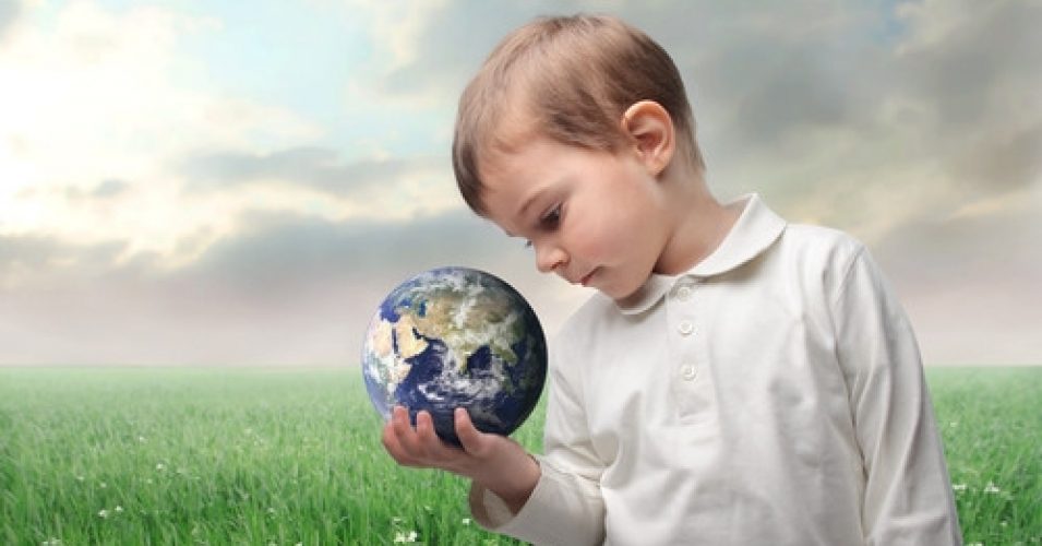 Click to enlarge child's earth