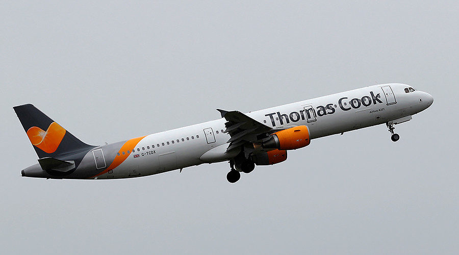 thomas cook plane