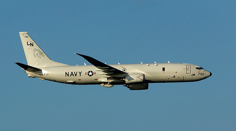 Click to enlarge A U.S. Navy P-8A Poseidon