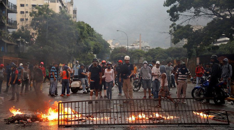 Venesuela protesters