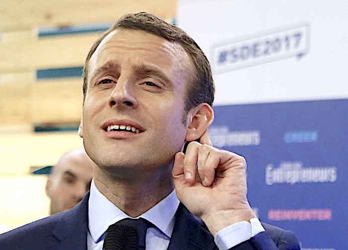 Click to enlarge Macron
