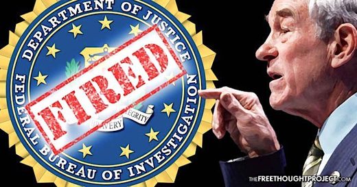 ron paul/fired